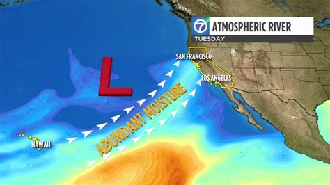 Atmospheric river expected to soak Bay Area this week, flooding a serious concern - ABC7 San ...