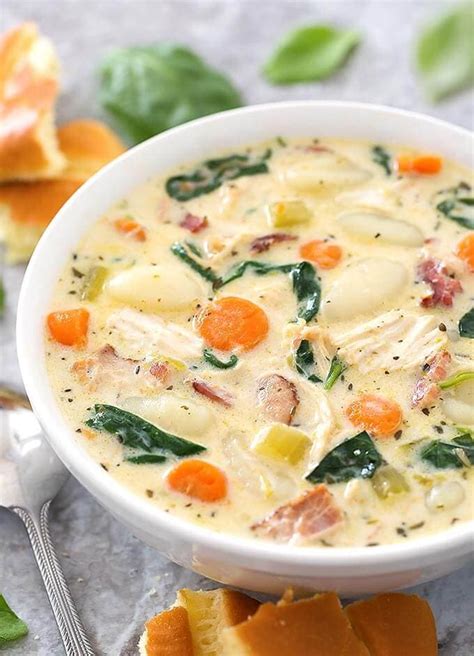 Instant Pot Creamy Chicken Gnocchi Soup | Simply Happy Foodie Instant ...