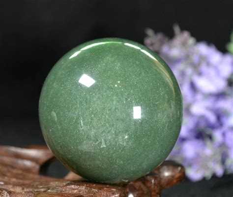 Best Natural Large Green Aventurine Sphere/Aventurine Stone | Etsy | Green aventurine, Chakra ...