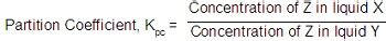 Partition Coefficient | Definition, Equation & Applications - Lesson | Study.com