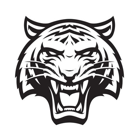 Tiger Vector Mascot stock vector. Illustration of vector - 241321040