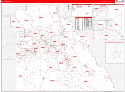 Polk County Fl Zip Code Map - United States Map