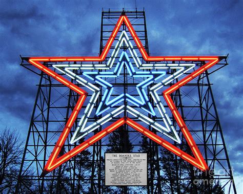 Roanoke Star Photograph by Brian Seckinger