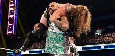 Alternate View of Top Dolla's Botched Dive on WWE SmackDown, Dolla ...