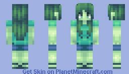 Zombie Girl Minecraft Skin