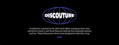 Discord: Discouture Merch on Behance