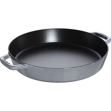 Pan Staub Cast Iron Frying 34 cm, Graphite grey 40511-072-0 for sale | MyGoodKnife