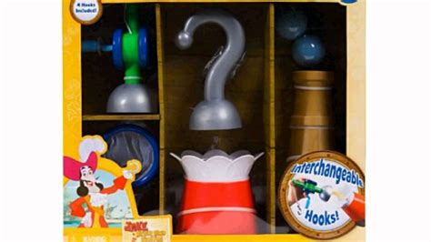 Disney Jake And The Neverland Pirates Hooks Cabinet Of Hooks (Toy) - YouTube