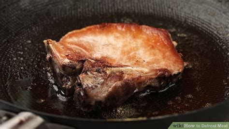 3 Ways to Defrost Meat - wikiHow