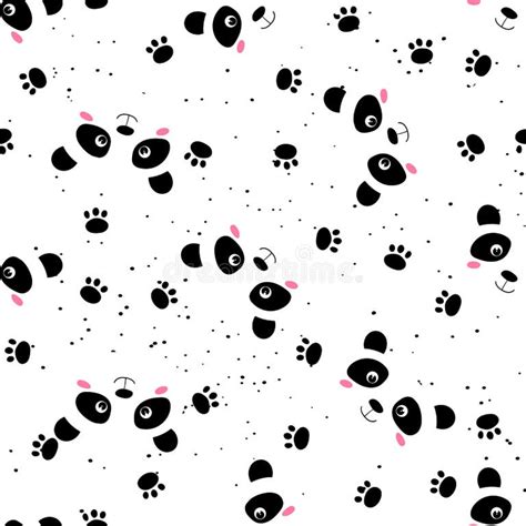 Panda Footprint Stock Illustrations – 340 Panda Footprint Stock ...