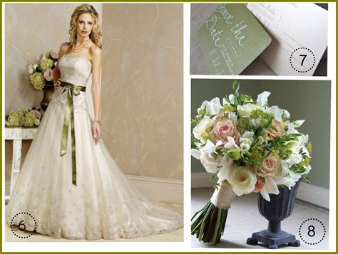 Ideas For An Olive Green Wedding - Rustic Wedding Chic