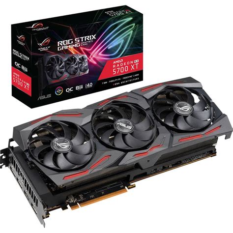 Asus Grafikkarte AMD Radeon RX 5700 XT Gaming Overclocked 8 GB GDDR6 ...