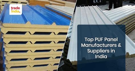 Top PUF Panel Manufacturers in India - [2023]