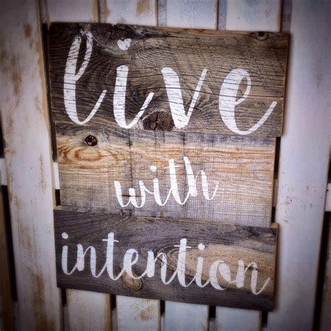 Rustic Reclaimed Barn Wood Sign Inspirational sign Wood sign