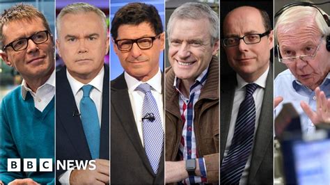 Six male BBC presenters agree to pay cuts - BBC News