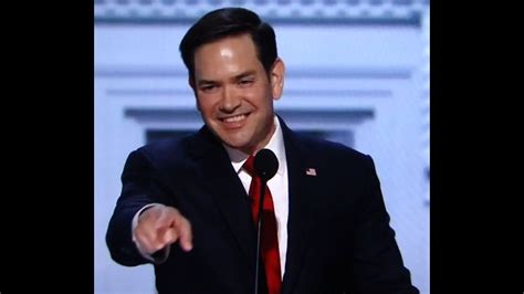 Marco Rubio speaking at the 2024 RNC supporting Trump for President