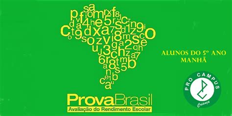 PROVA BRASIL - 5° ANO MANHÃ