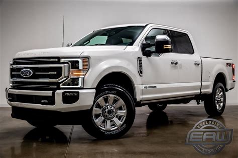 2022 Ford Super Duty F-250 Srw Platinum 5 Miles Star White Metallic Tri-coat Cre - New Ford F ...