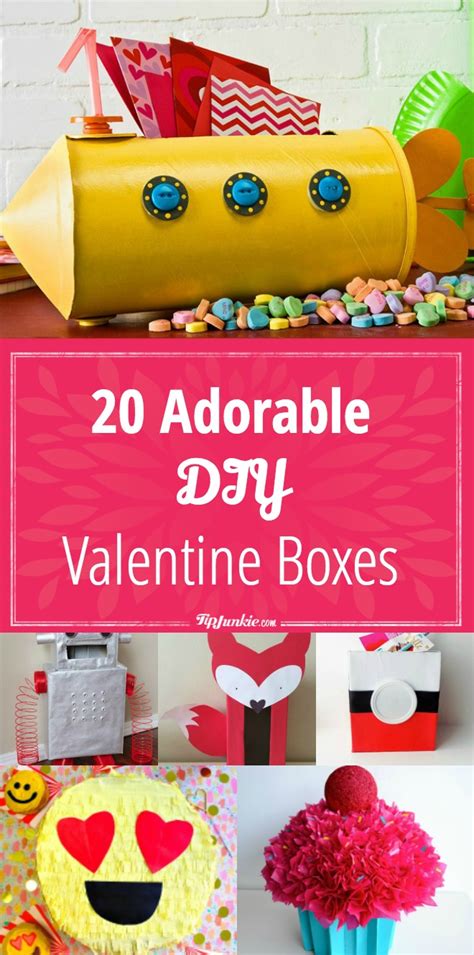 20 Adorable DIY Valentine Boxes | Tip Junkie