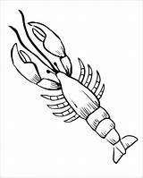 Lobster Coloring Page For Kids  ColoringBay sketch template