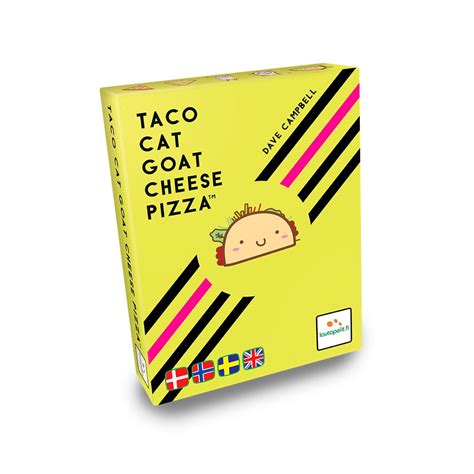 Buy Taco Cat Goat Cheese Pizza - Boardgame (English & Nordic) (SBDK00608)