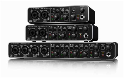 NAMM 2015: New Behringer 192 kHz Audio Interfaces