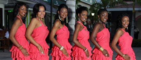 St. Kitts Nevis National Carnival Queen Pageant 2011-2012 Contestants - Caribbean Entertainment ...