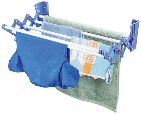 Bonita Small Wonderdry Wall Mounted Clothes Dryer, CD12-40BL | Wall mounted drying rack, Wall ...