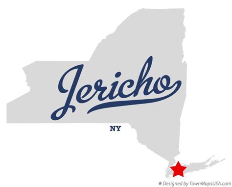 Map of Jericho, NY, New York