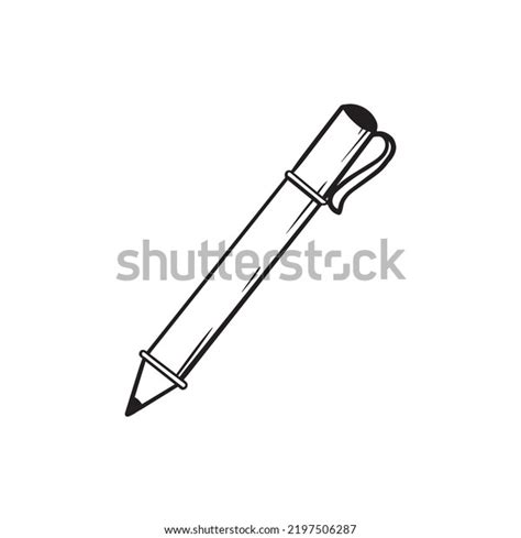 Vector Clip Art Office Supplies Simple Stock Vector (Royalty Free ...