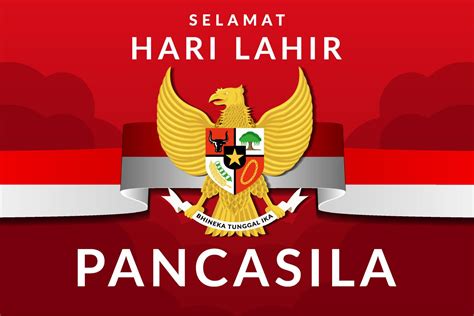 pancasila day illustration background 7534966 Vector Art at Vecteezy