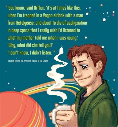 Arthur Dent in 2023 | Hitchhikers guide to the galaxy, Guide to the ...