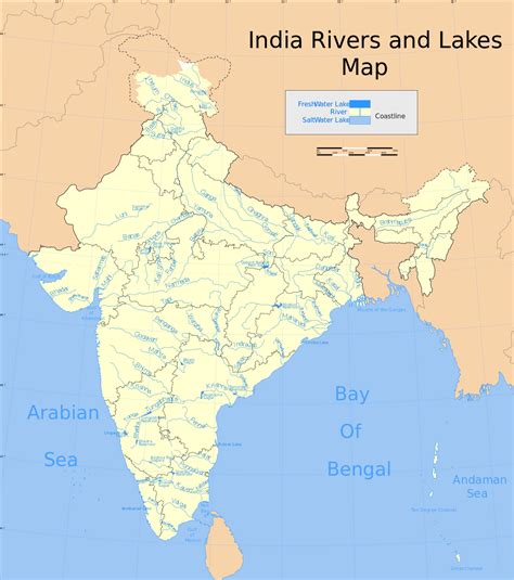 List of major rivers of India - Wikipedia