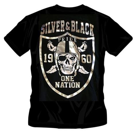 "Silver & Black Pride" T-Shirt - buy now from Thump Records