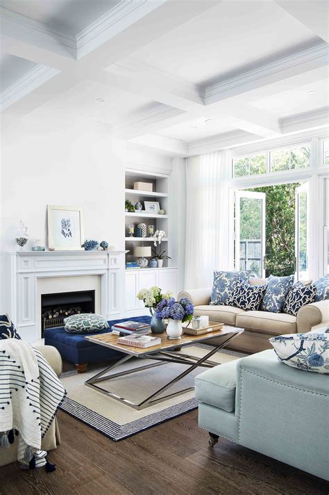 Hamptons style living room | Hamptons style living room, Hamptons house ...