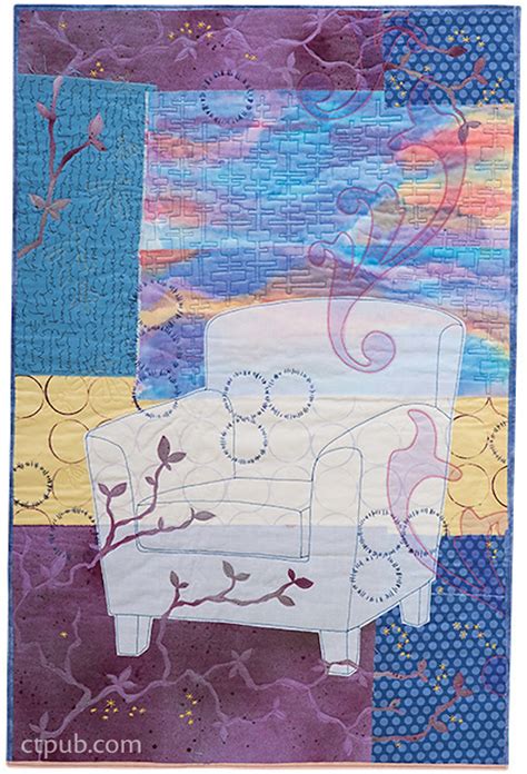 Art Quilt Collage: A Creative Journey in Fabric, Paint & Stitch by Deborah Boschert