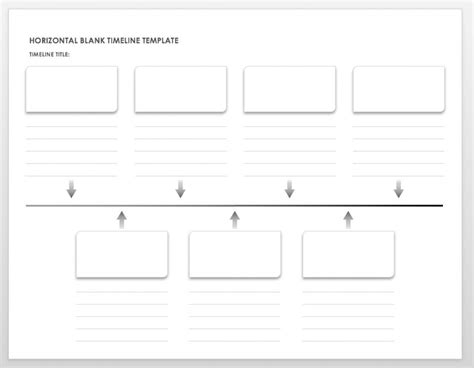 Free Printable Timeline Templates | History timeline template ...