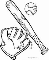 Softball Printable Coloring Pages sketch template