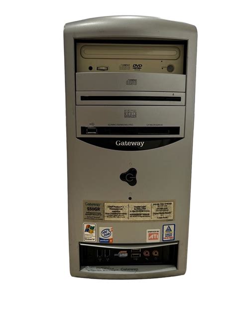 Vintage Gateway 550GR Desktop Computer PC *Tower Only* Used Working Condition. | eBay