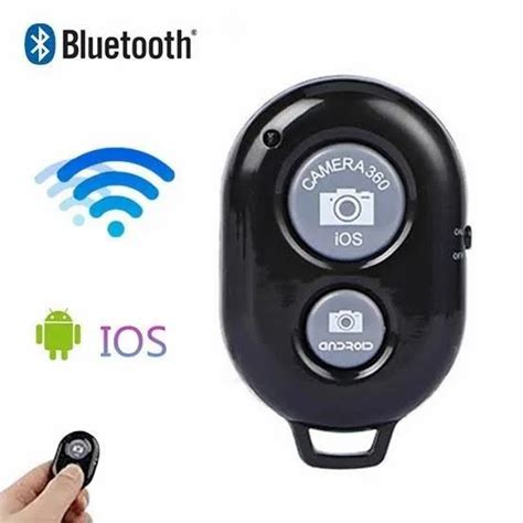 Black Plastic Selfie Bluetooth Remote Shutter at Rs 55/piece in New ...