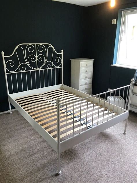 IKEA Double Metal Bed Frame | in Bath, Somerset | Gumtree