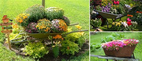 33 Wheelbarrow Planter Ideas for Your Garden - Garden Lovers Club