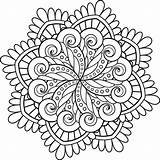 Más de 100 dibujos Mandalas Para Imprimir Y Colorear  Mandala sketch template