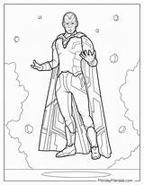 Long Coloring Pages Marvel sketch template