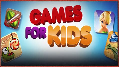 Top 10 Kids Games For iPhone, iPod And iPad - YouTube