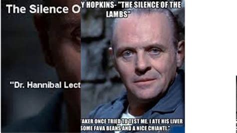 anthony hopkins quotes silence of the lambs - YouTube