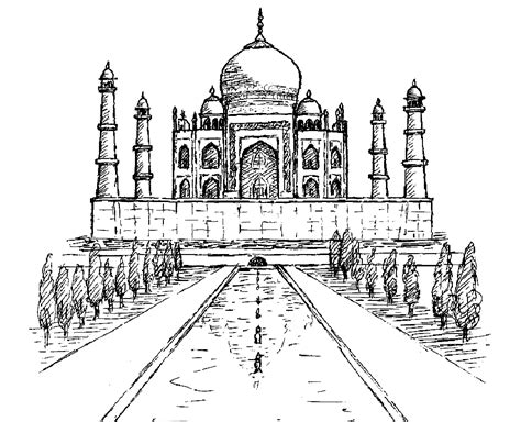Swiss-sharepoint: Taj Mahal Coloring Pages Adults