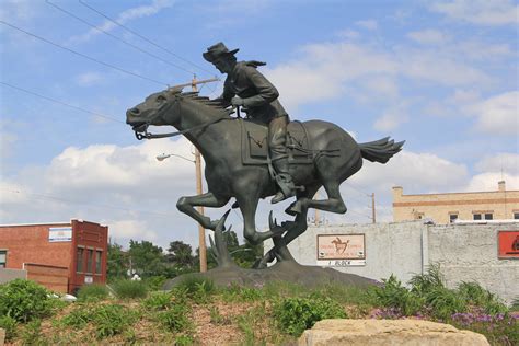 Pony Express Statue | This statue of a Pony Express rider is… | Flickr