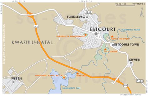 Estcourt Map