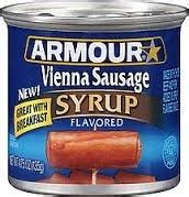 Armour Vienna Sausages Syrup Flavored, 4.75 Oz., (Pack of 12) by Armour ...